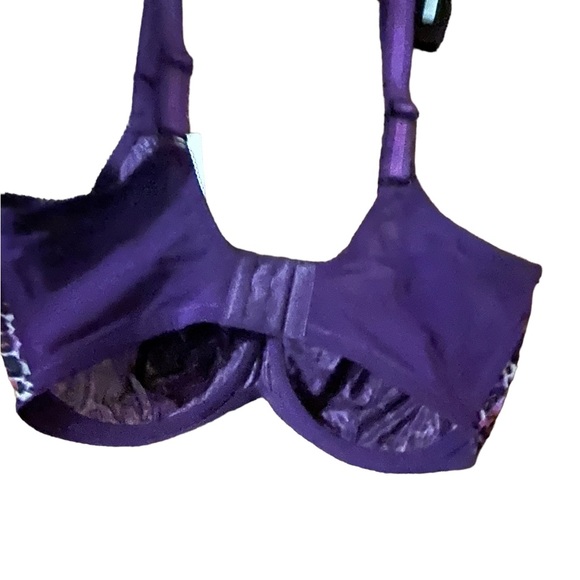Sculptresse Purple bra NWT Size 38GG - Picture 6 of 7